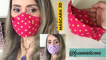 tipos de mascara de protecao modelo 3d