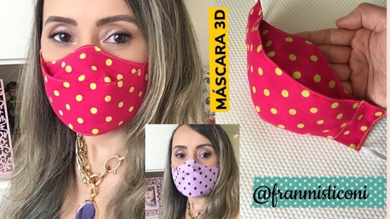 tipos de mascara de protecao modelo 3d