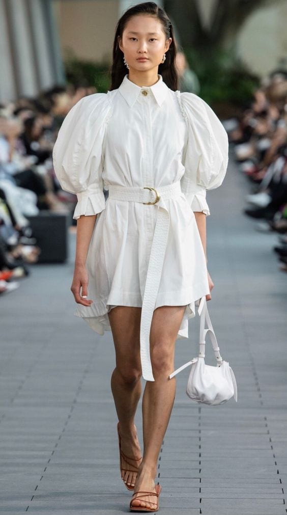 vestidos brancos 2020 mini