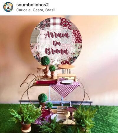 decor de festa junina em casa