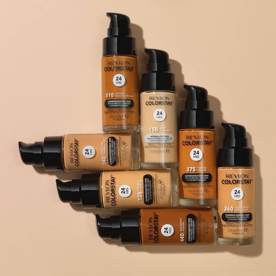 Potes de base da Colorstay - Revlon - Base pele oleosa Potes de bases importada peles oleosas