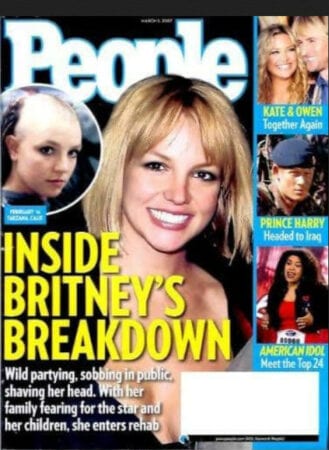 Capas de revistas exploram o drama pessoal de Britney