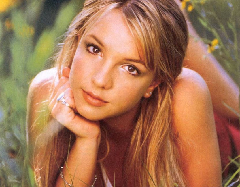 foto de Britney Spears linda na adolecencia