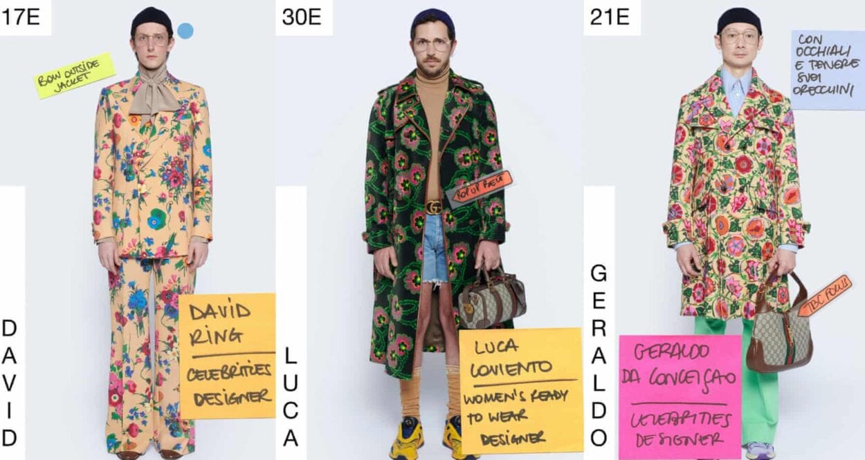 semana de moda digital de Milão 2020 gucci