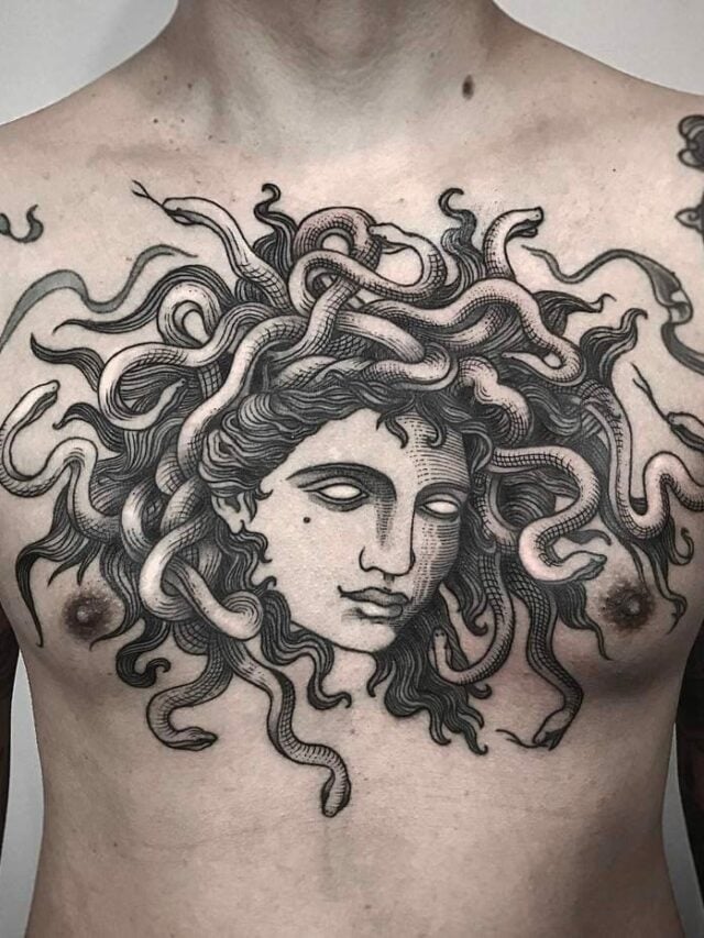 Tatuagem de Medusa – Significado e Muitas fotos para inspirar
