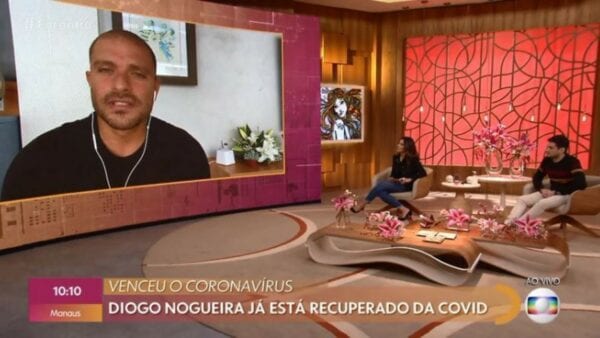 Diogo Nogueira está curado da Covid-19 eeeee
