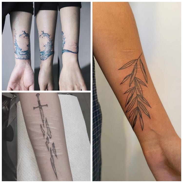 três ideias de tatuagem em cicatriz no pulso