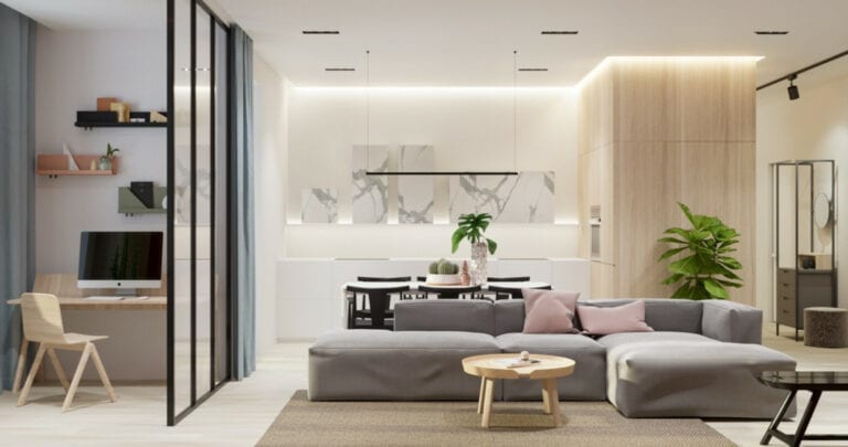 Decoração minimalista – 47 fotos de todos os cômodos. Você vai amar!