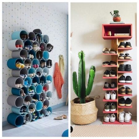 Sapateira: 45 modelos criativos para organizar os calçados