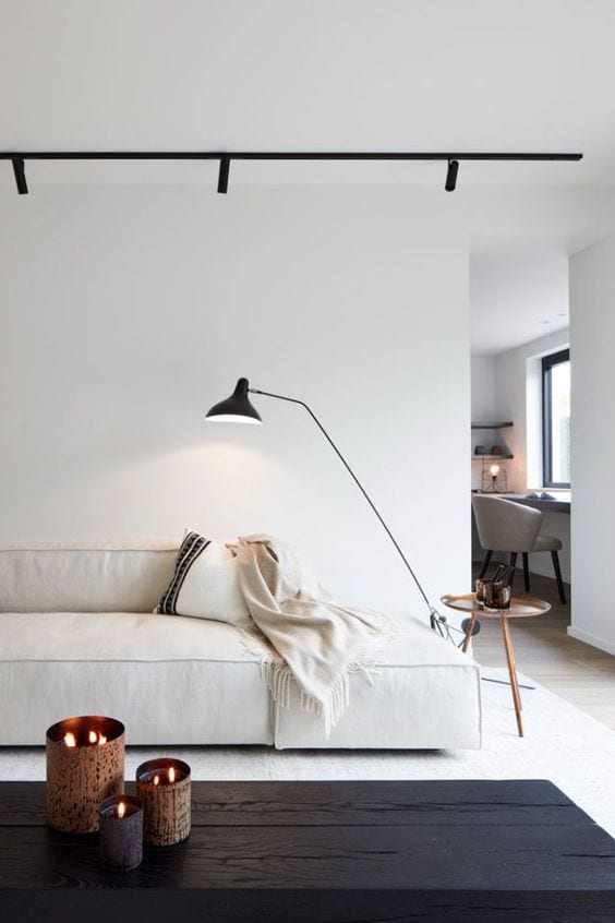 Sala moderna minimalista