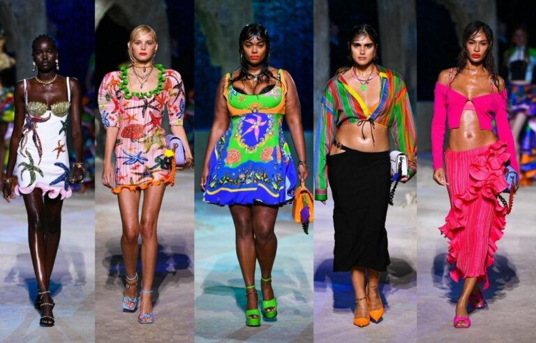desfile versace