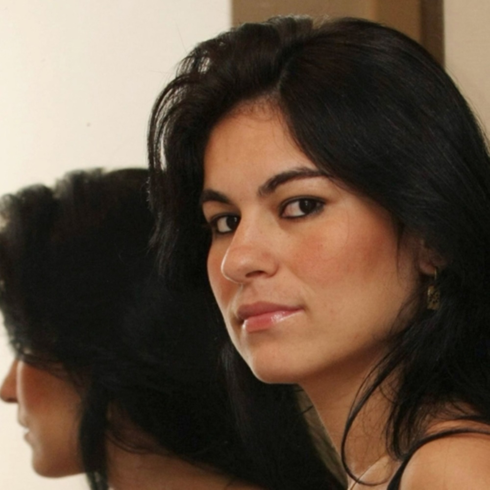 Elisa Samudio em foto no espelho. Foto de Eliza Samudio.