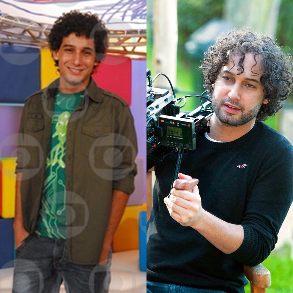 Rafael Almeida antes e depois.