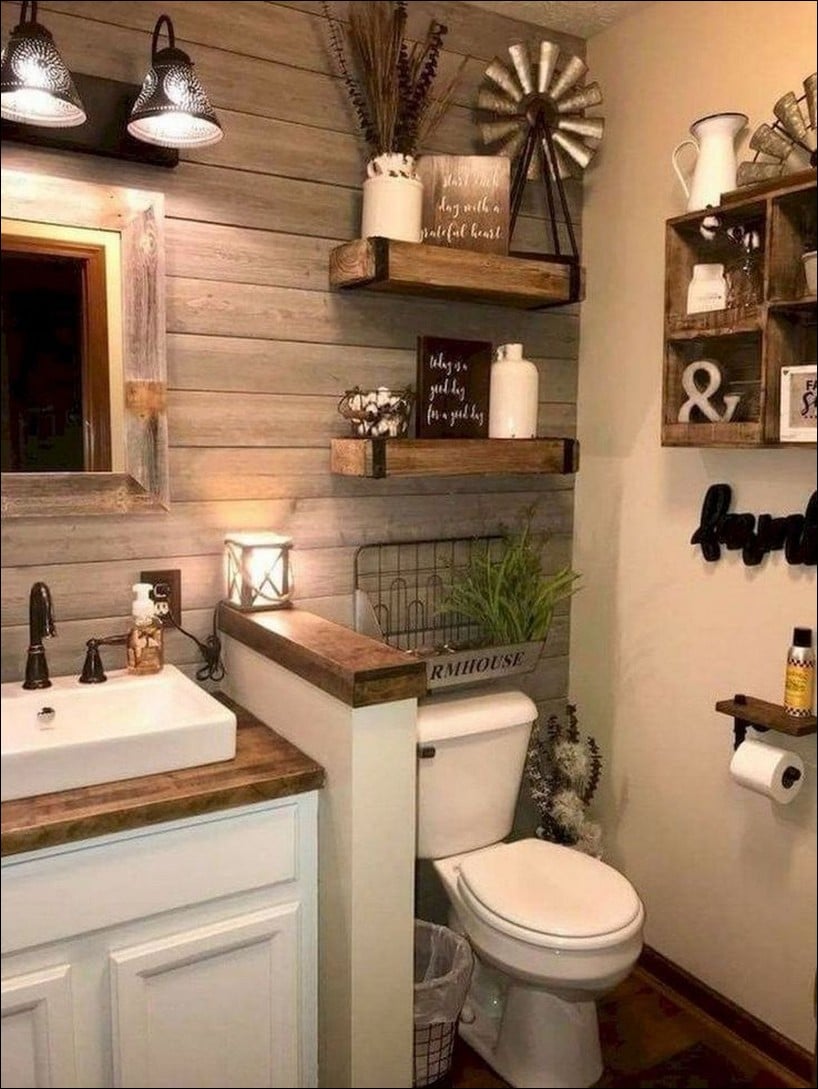 Banheiro pequeno decorado