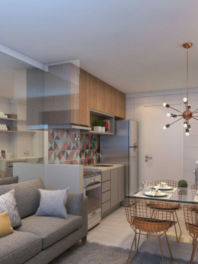 Cozinha integrada com sala: 18 formas de decoração para copiar