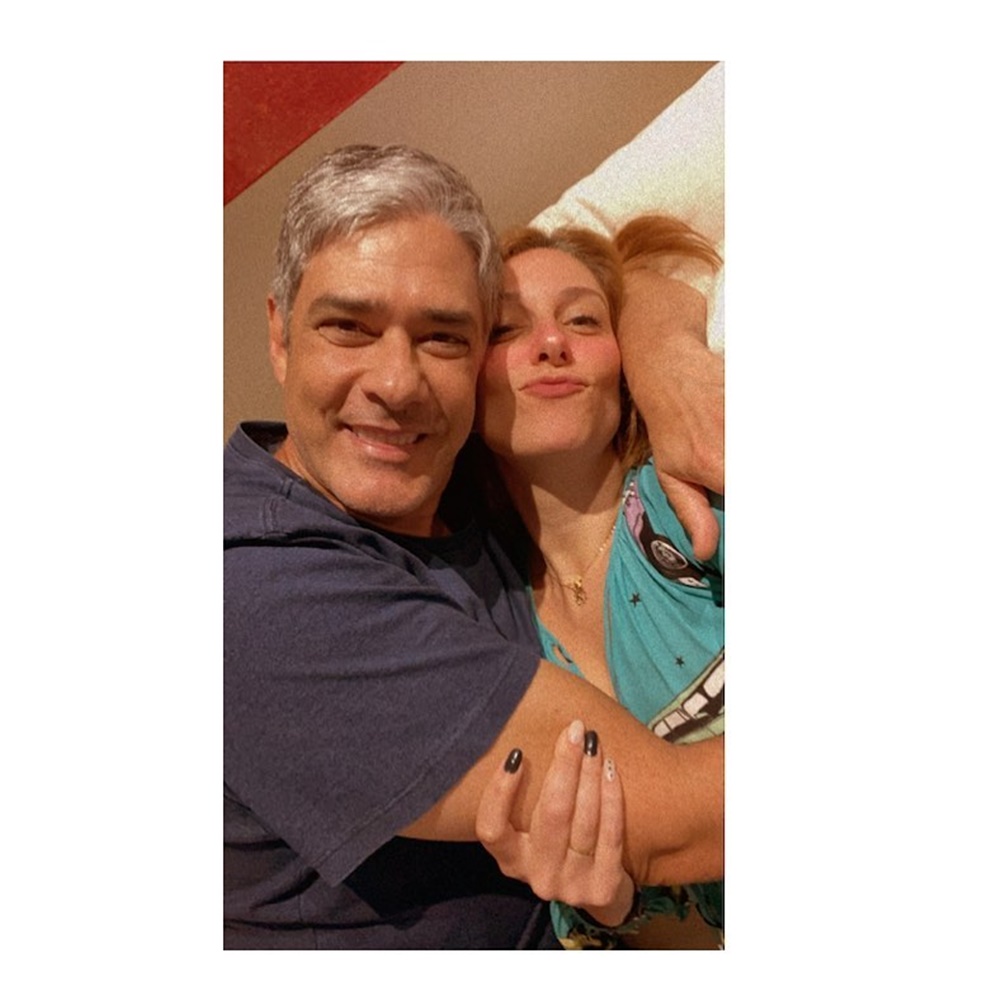 Natasha Dantas e esposo William Bonner. Natasha Dantas e William Bonner