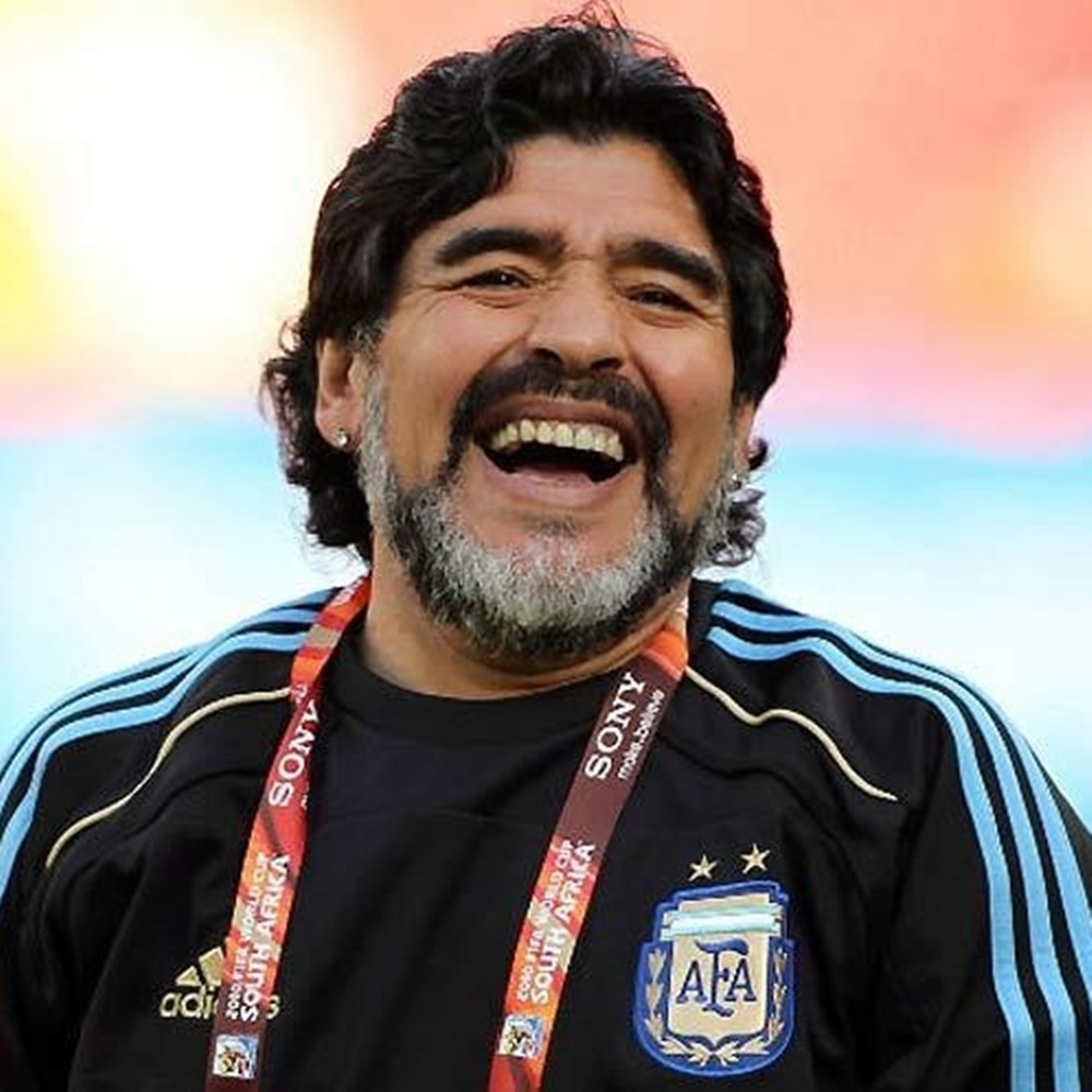 Diego Maradona treinador.