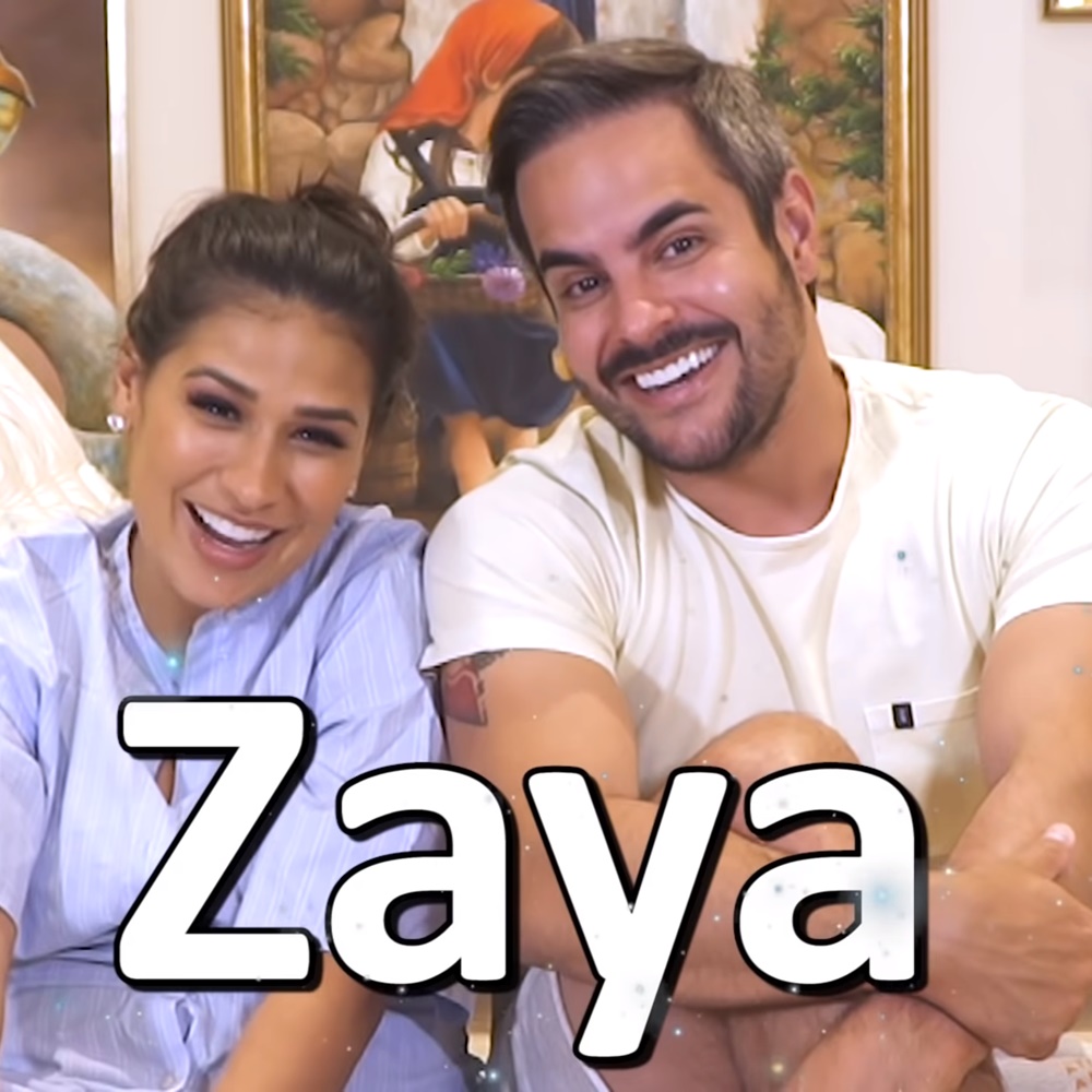 Simone e Kaká revelam nome da filha, que será Zaya.