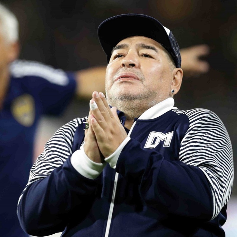 Ex-jogador Diego Maradonna. Ex-jogador Diego Maradonna.