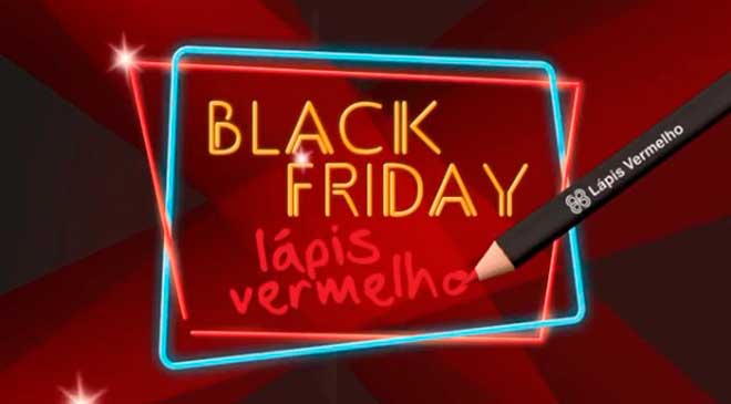 lápis vermelho nos descontos black friday 200