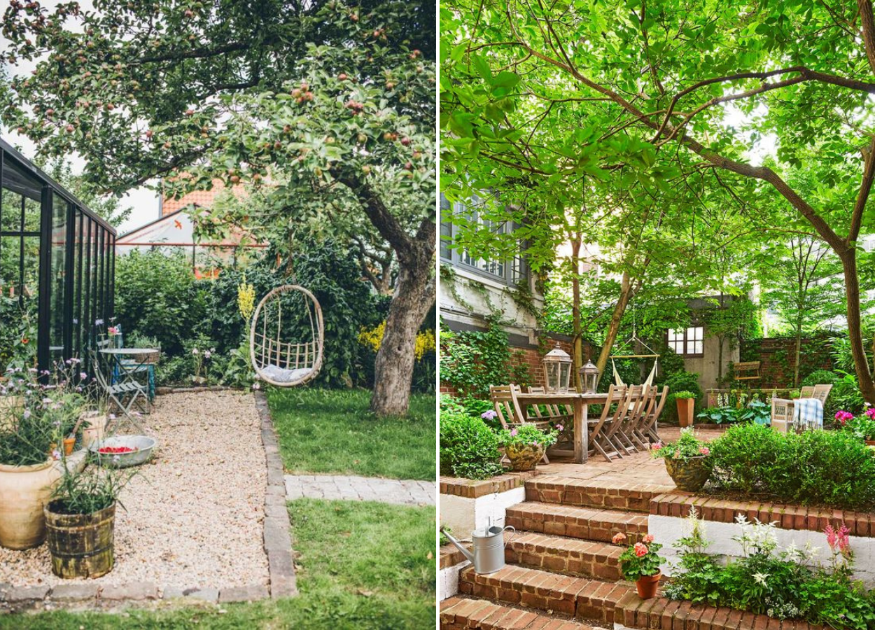 Móveis para jardins residenciais
