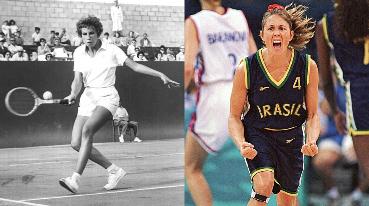 Atletas de jogos femininos brasileiros.