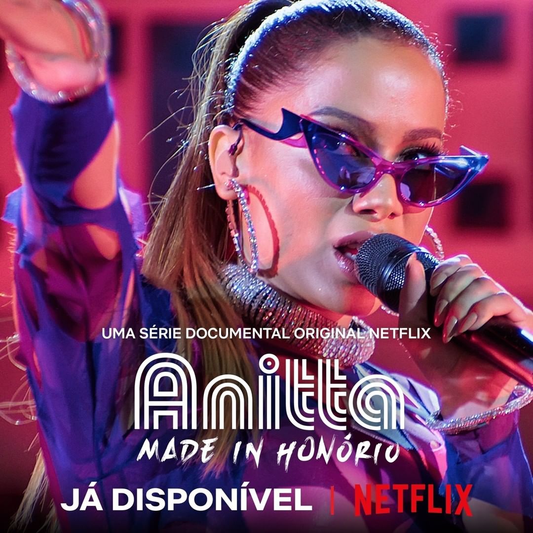 “Anitta: Made in Honório” cartaz.