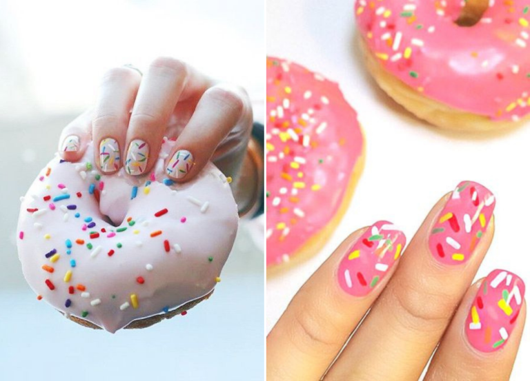 Unhas fofas - Doces