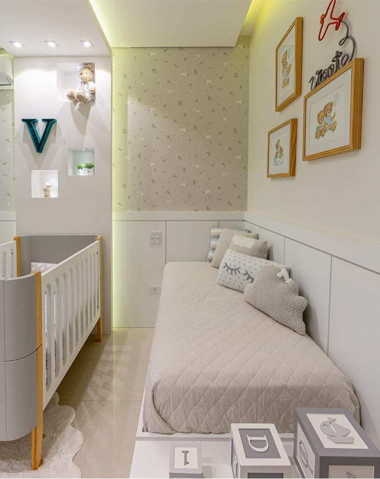 Cores para apartamento pequeno e quarto infantil