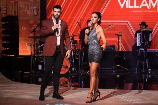 Mariana Rios e Gusttavo Lima no evento do Villa Mix - Foto: Reprodução