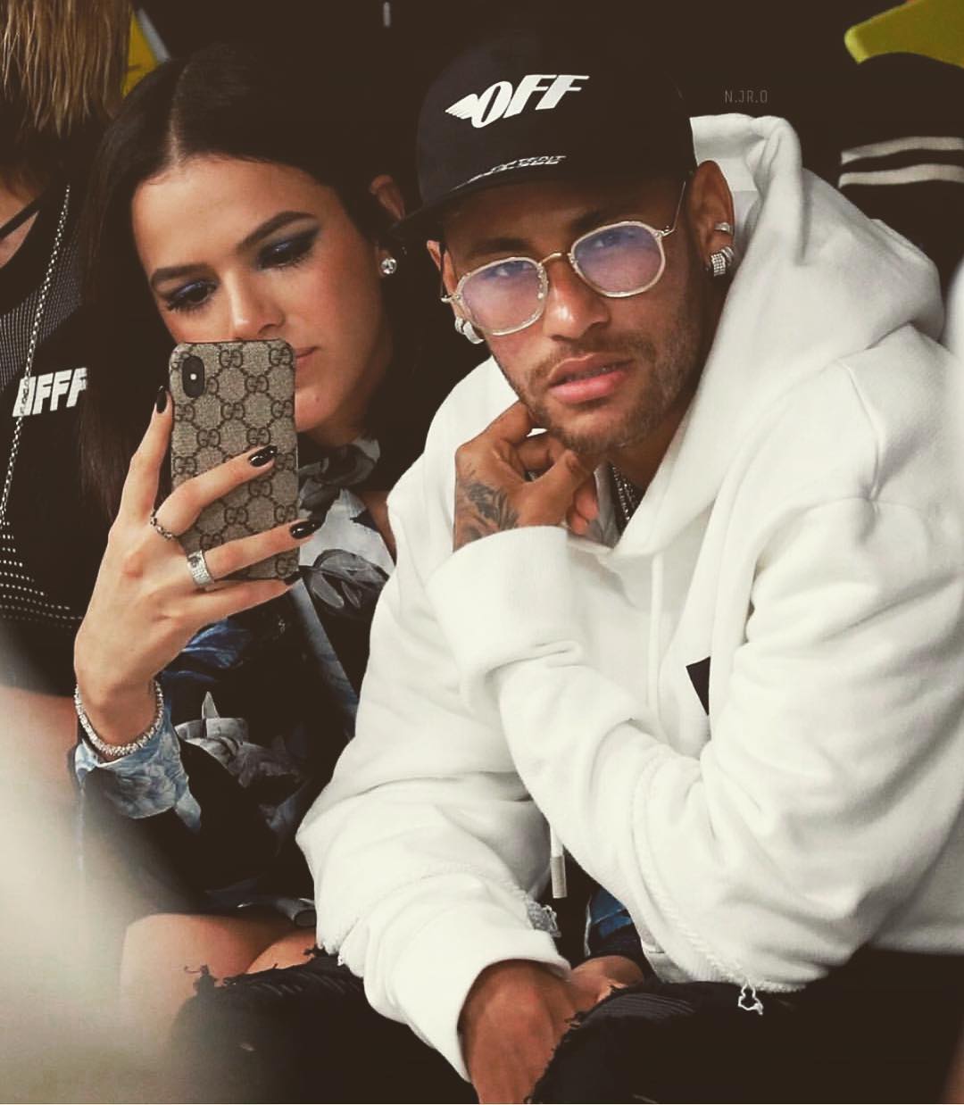 Bruna Marquezine e Neymar Jr., ex-namorados. Bruna Marquezine e Neymar Jr., ex-namorados.