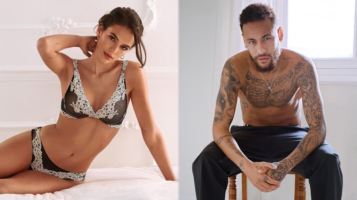 Neymar e Bruna Marquezine.