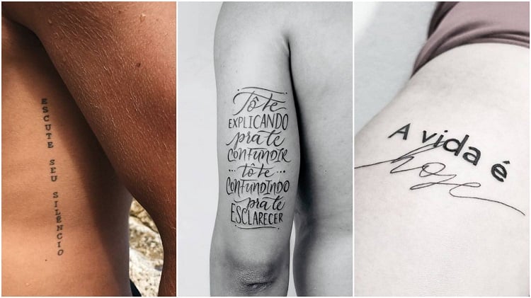 três frases para tatuagem masculina