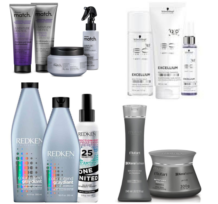4 melhores produtos para cabelo branco