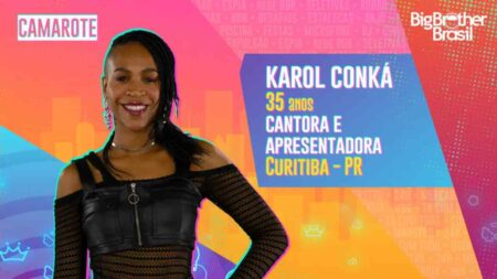 BBB21: Quem é Karol Conká do time Camarote?