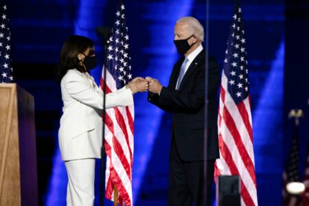 Joe Biden e Kamala Harrris.