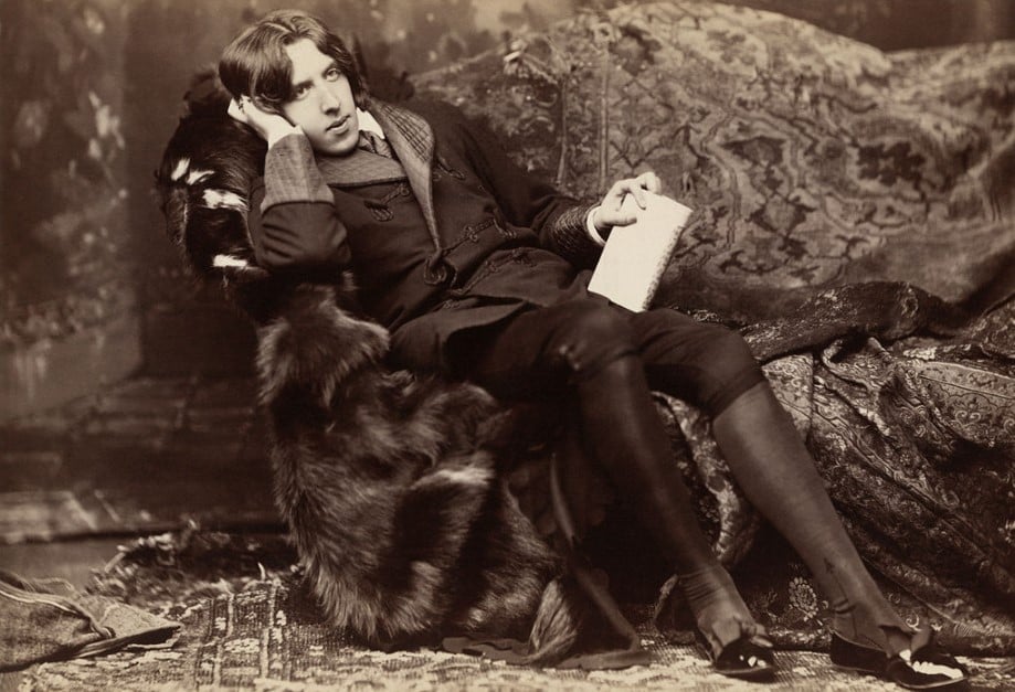 Oscar Wilde, por volta de 1882.