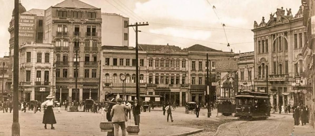 Praça da sé em 1910