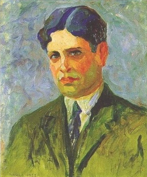 Retrato de Oswald de Andrade, 1922.