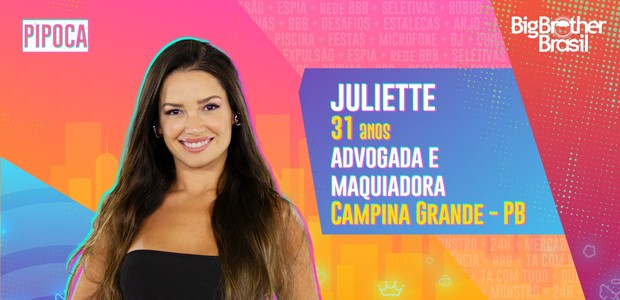 Juliette do BBB21 - Globo