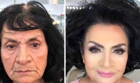 Melhor idade – O maquiador Anar Agakishiev prova que a beleza não tem limite de idade