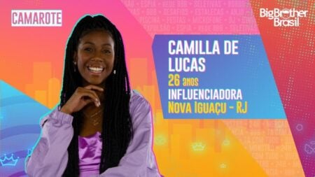 BBB21: Quem é Camilla de Lucas do time Camarote?