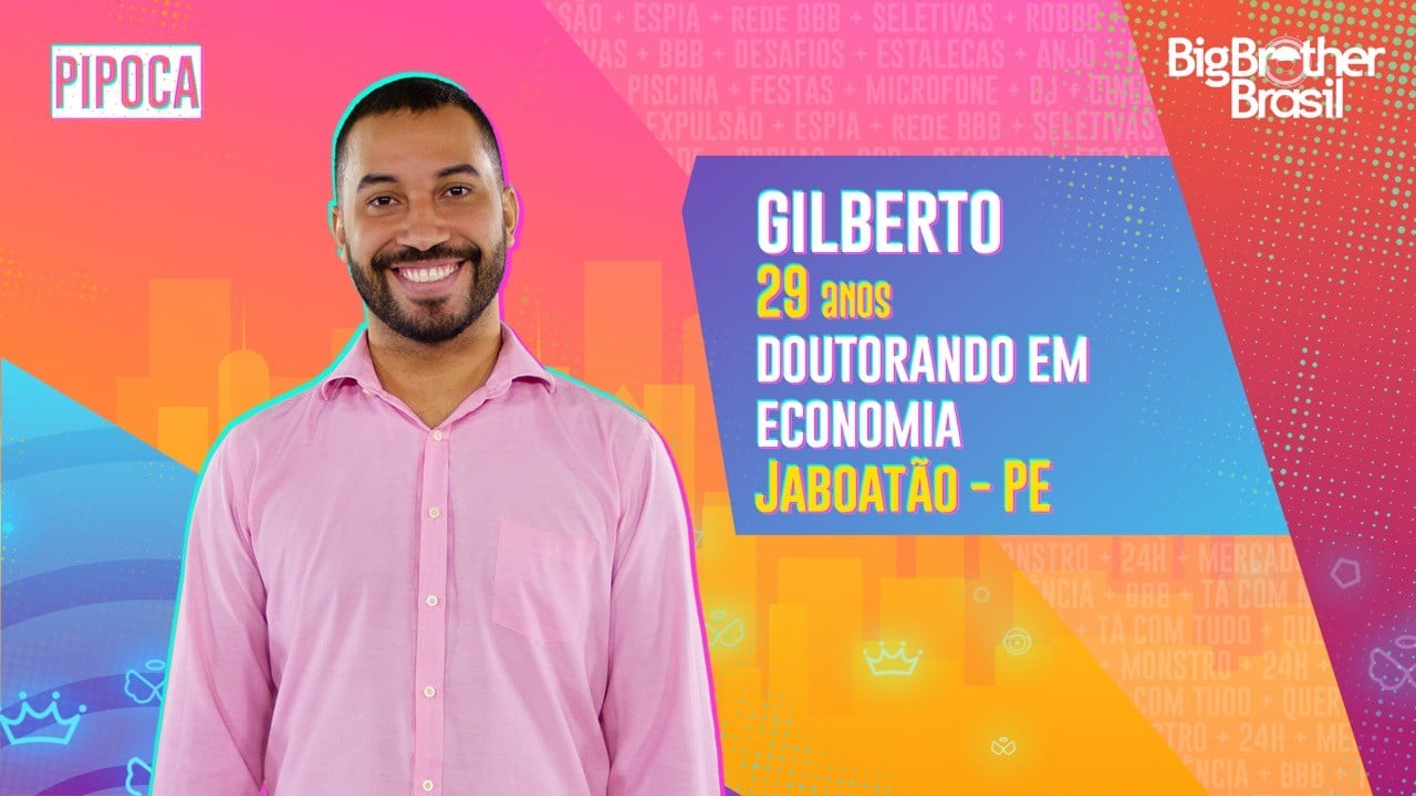 Gilberto do BBB21 - Globo