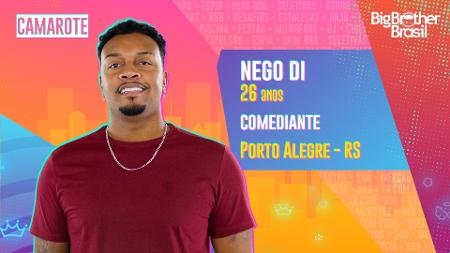 Nego Di do time Camarote - Reprodução Nego Di do time Camarote - Reprodução