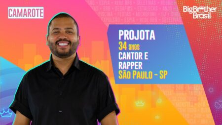 Projota, participante do BBB21.
