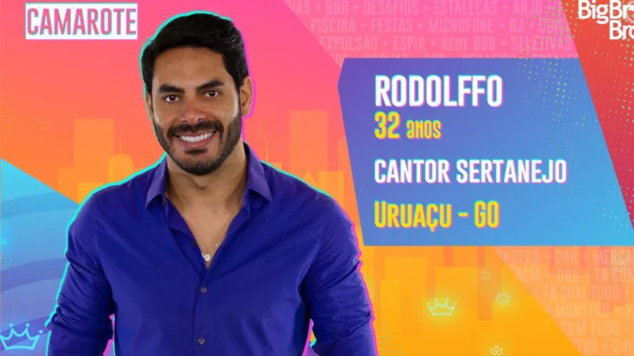 Rodolffo faz parte do time Camarote do BBB21 - Globo