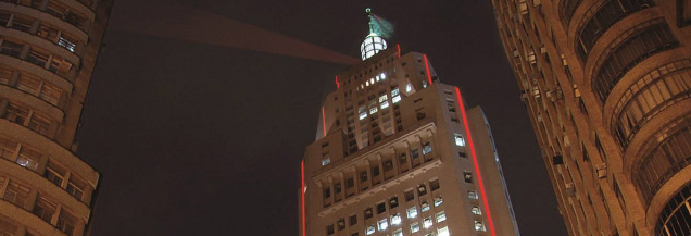 Foto do Farol Santander em São Paulo Foto do Farol Santander em São Paulo