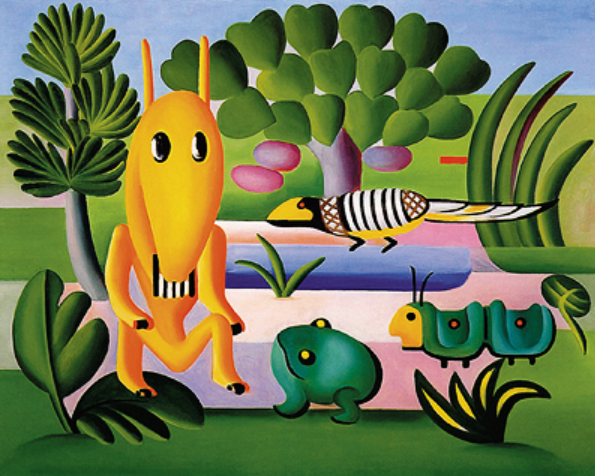 Quadro A Cuca de Tarsila do Amaral Quadro A Cuca de Tarsila do Amaral