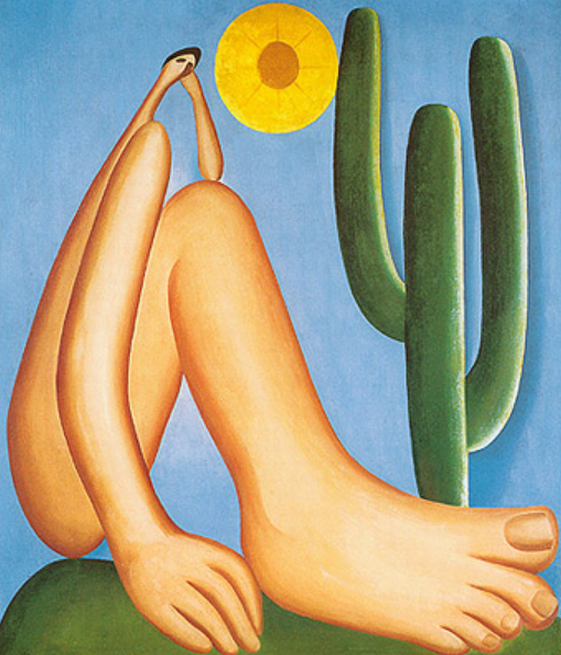 Quadro Abaporu de Tarsila do Amaral Vestido de Noiva Tarsila do Amaral: Abaporu 1928