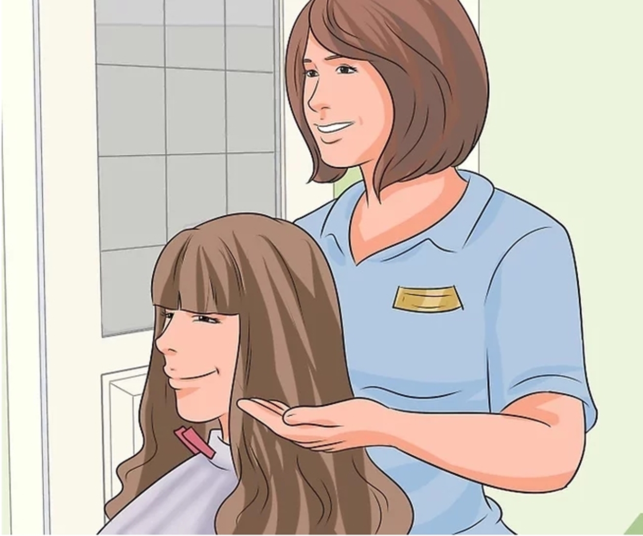 Solução: visite seu cabeleireiro de confiança regularmente.
